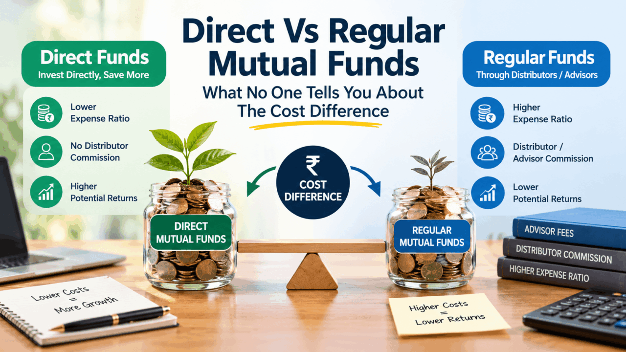 Direct Vs Regular Mutual Funds: What No One Tells You About The Cost Difference